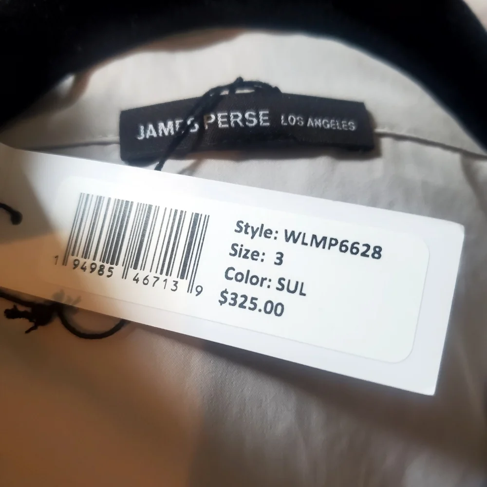 James Perse Los Angeles Grey Jumpsuit L/XL
